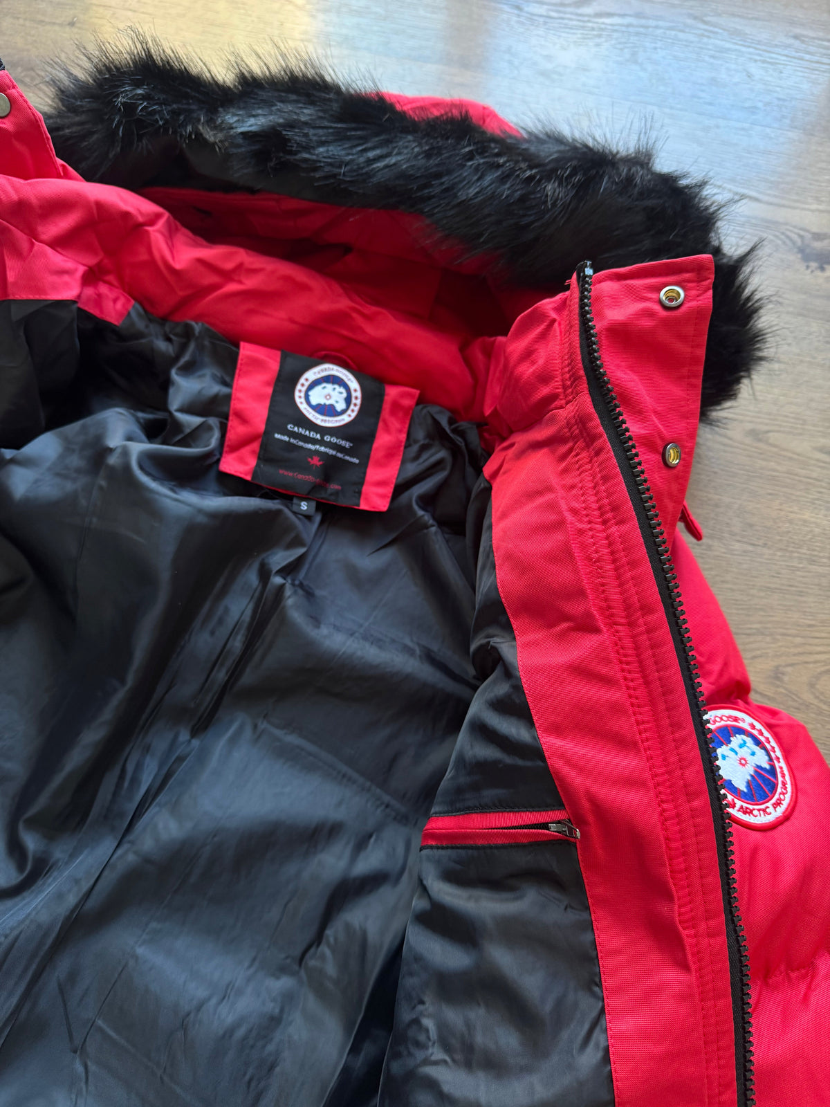 CHAQUETA CANADA GOOSE M2- ROJO