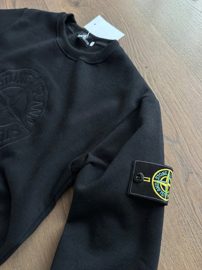 SUDADERA STONE ISLAND M1 - NEGRO