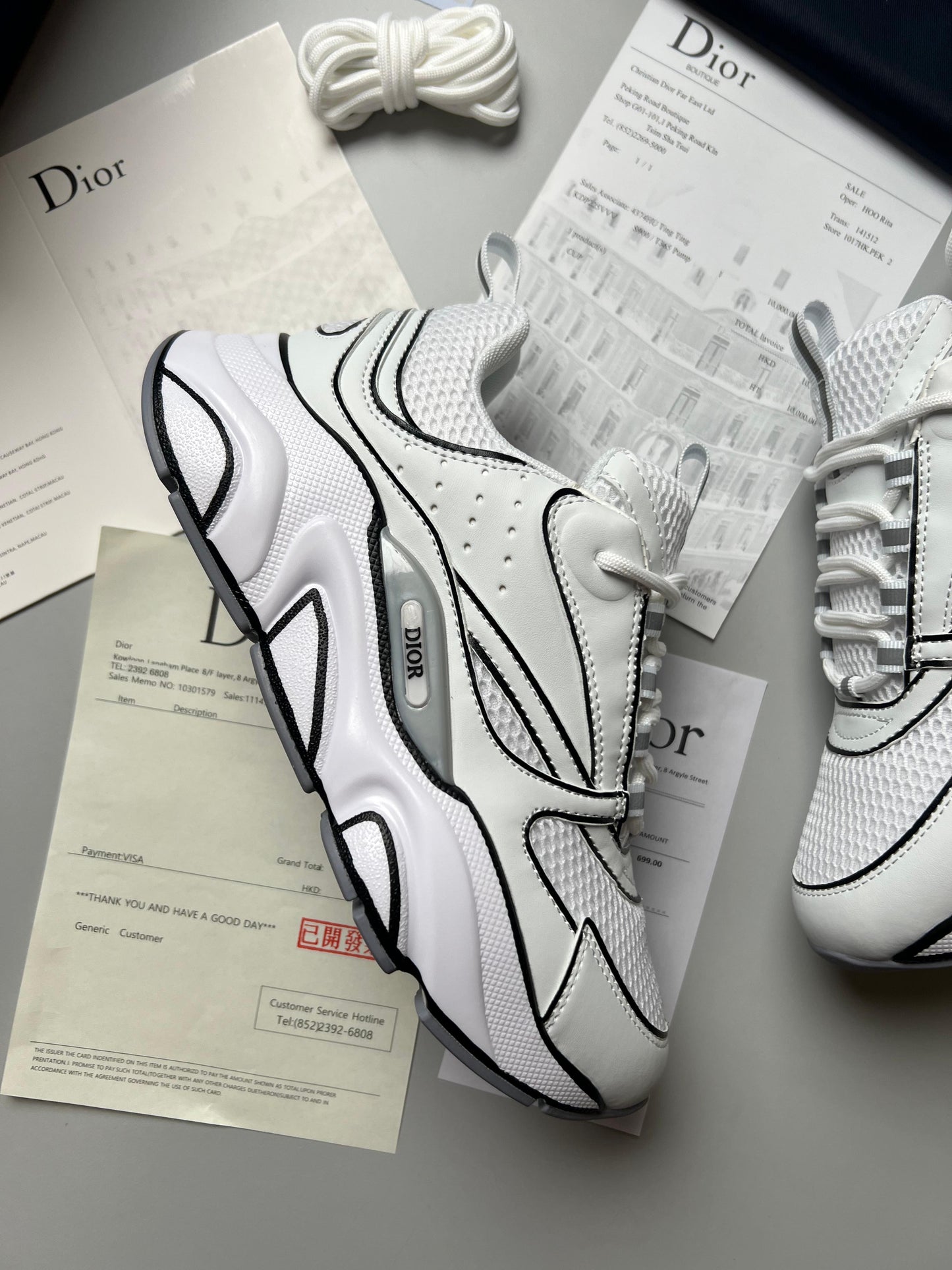 DIOR B22 DRAW - BLANCO