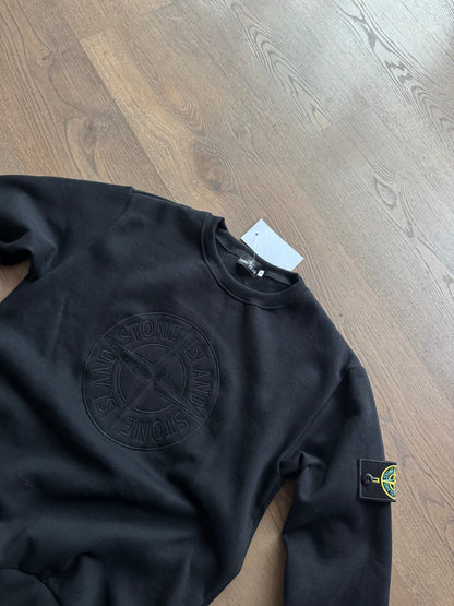 SUDADERA STONE ISLAND M1 - NEGRO