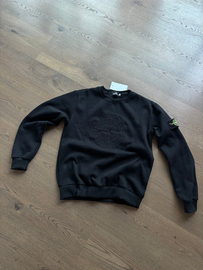 SUDADERA STONE ISLAND M1 - NEGRO