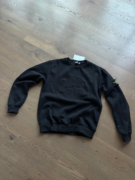 SUDADERA STONE ISLAND M1 - NEGRO
