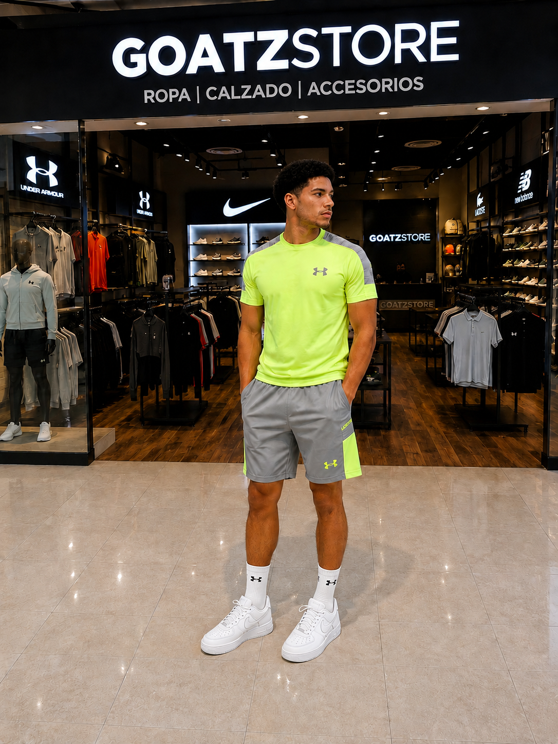 CONJUNTO CORTO - UNDER ARMOUR - M3
