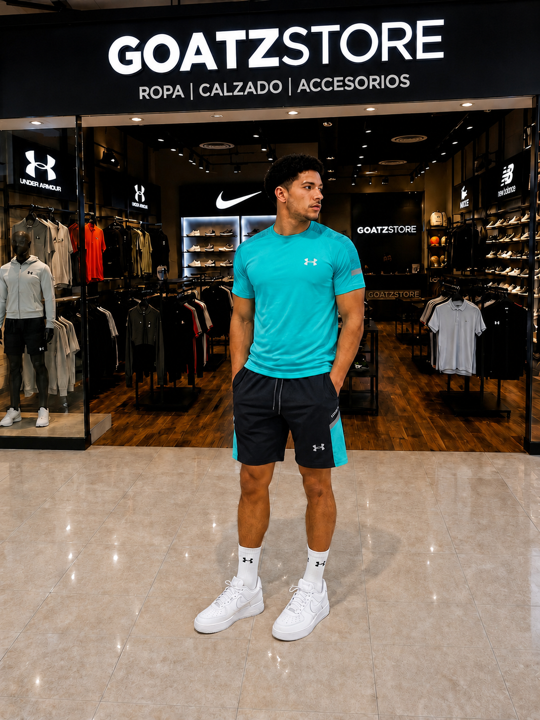 CONJUNTO CORTO - UNDER ARMOUR - M1